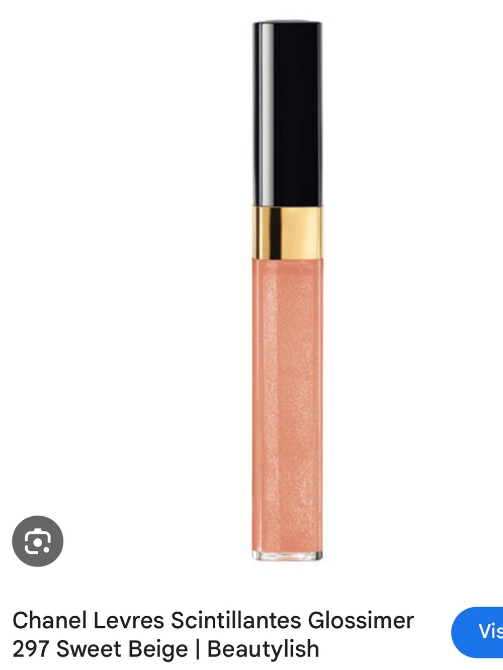 Chanel Lip Gloss — 297 sweet beige